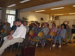 Der Vortrag fand ein interessiertes Publikum