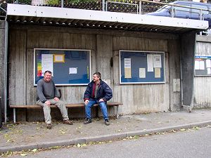 Reinhold Weible (li.) und Michael R&ouml;ger freuen sich &uuml;ber 